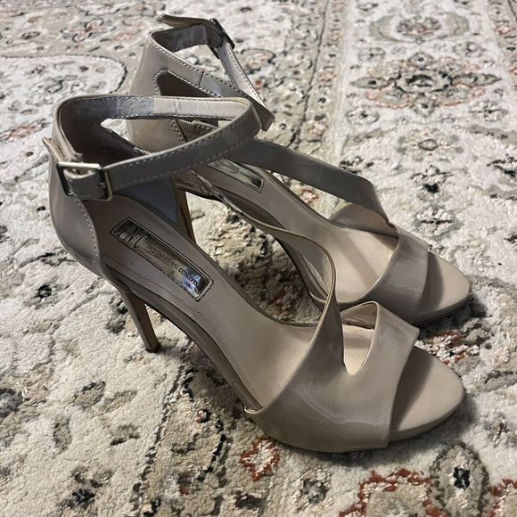 INC International Concepts Women's Suzi High Heel 5.5 Platform Sandal Oatmeal 7M - Picture 3 of 7